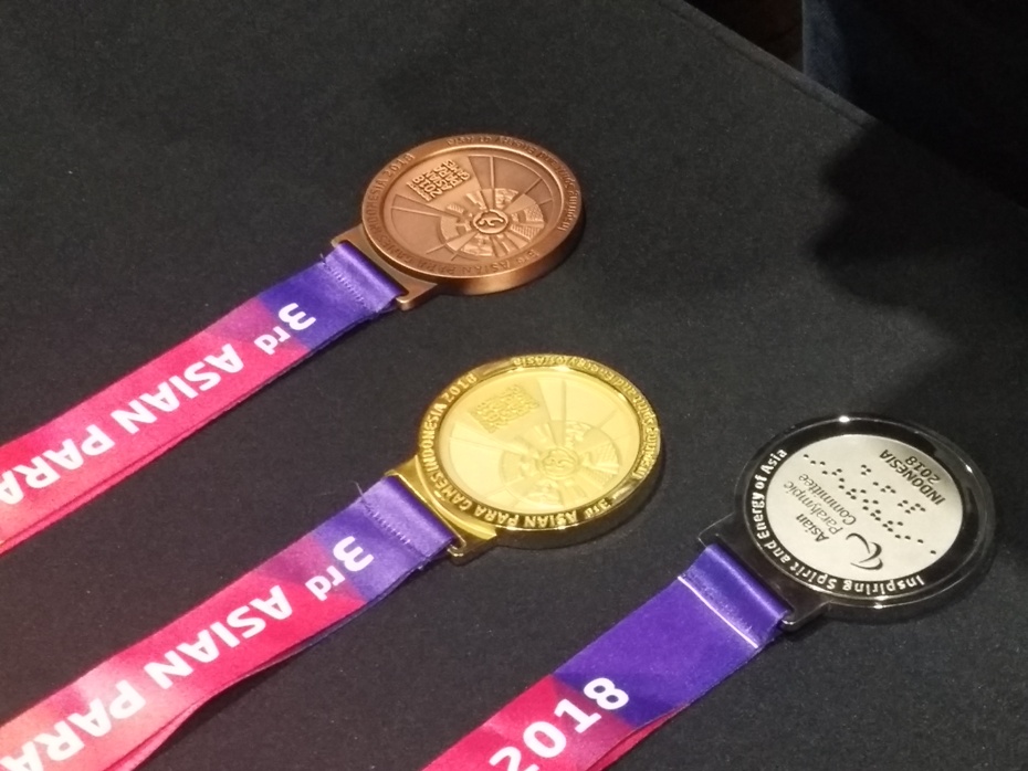Medali Asian Para Games 2018 Dibuat Ramah Difabel