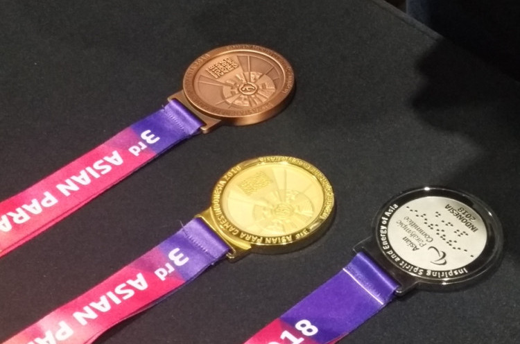 Medali Asian Para Games 2018 Dibuat Ramah Difabel