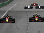 Tabrakan di Baku, Ricciardo dan Verstappen Tak Bertengkar