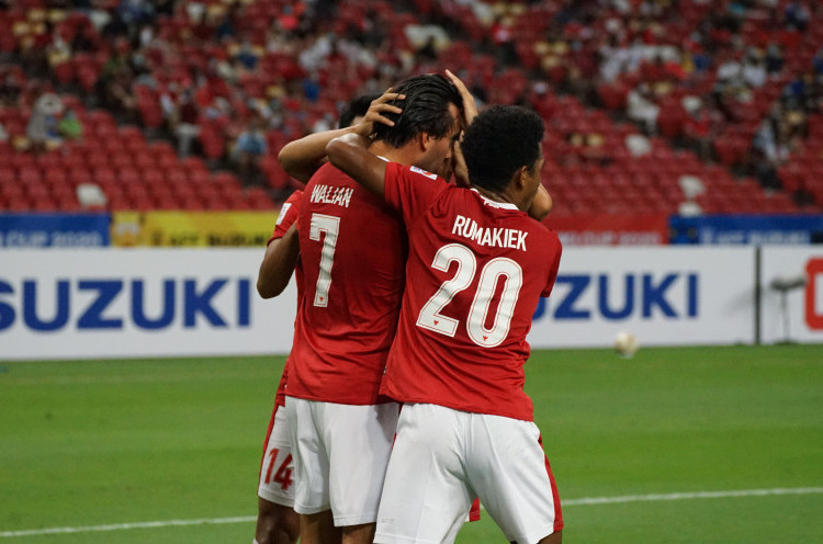 Piala AFF 2020: Timnas Indonesia 2-2 Singapura, Pertandingan Lanjut ke Perpanjangan Waktu