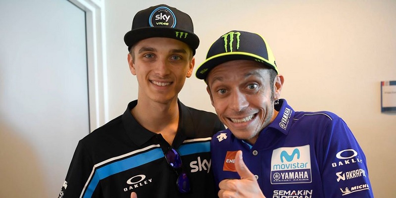 Valentino Rossi Tuntut Luca Marini Jadi Pembalap Hebat di MotoGP