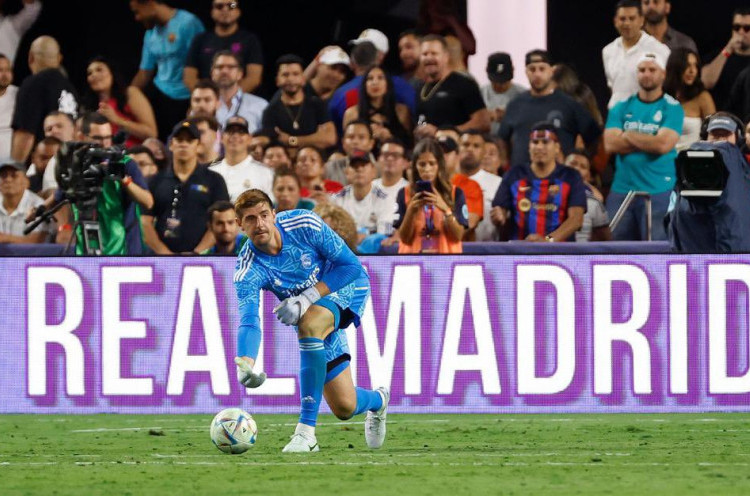Real Madrid Keok dari Barcelona, Courtois Anggap Hasilnya Tidak Penting