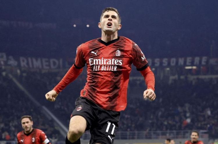 Jalani Musim Debut dengan AC Milan, Christian Pulisic Dapat Lalui Rekor Personal di Chelsea