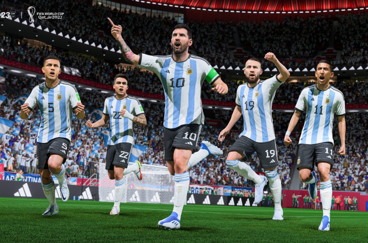EA Sports Gunakan FIFA 23 Prediksi Pemenang Piala Dunia, Argentina Bungkam Brasil di Final