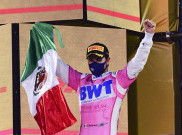 Kibarkan Bendera Meksiko di Podium Teratas, Sergio Perez Seperti Bermimpi