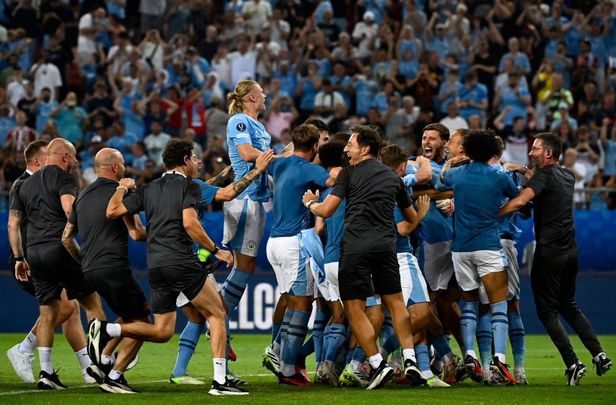 Manchester City 1-1 Sevilla (Penalti 5-4): The Citizens Juara Piala Super Eropa