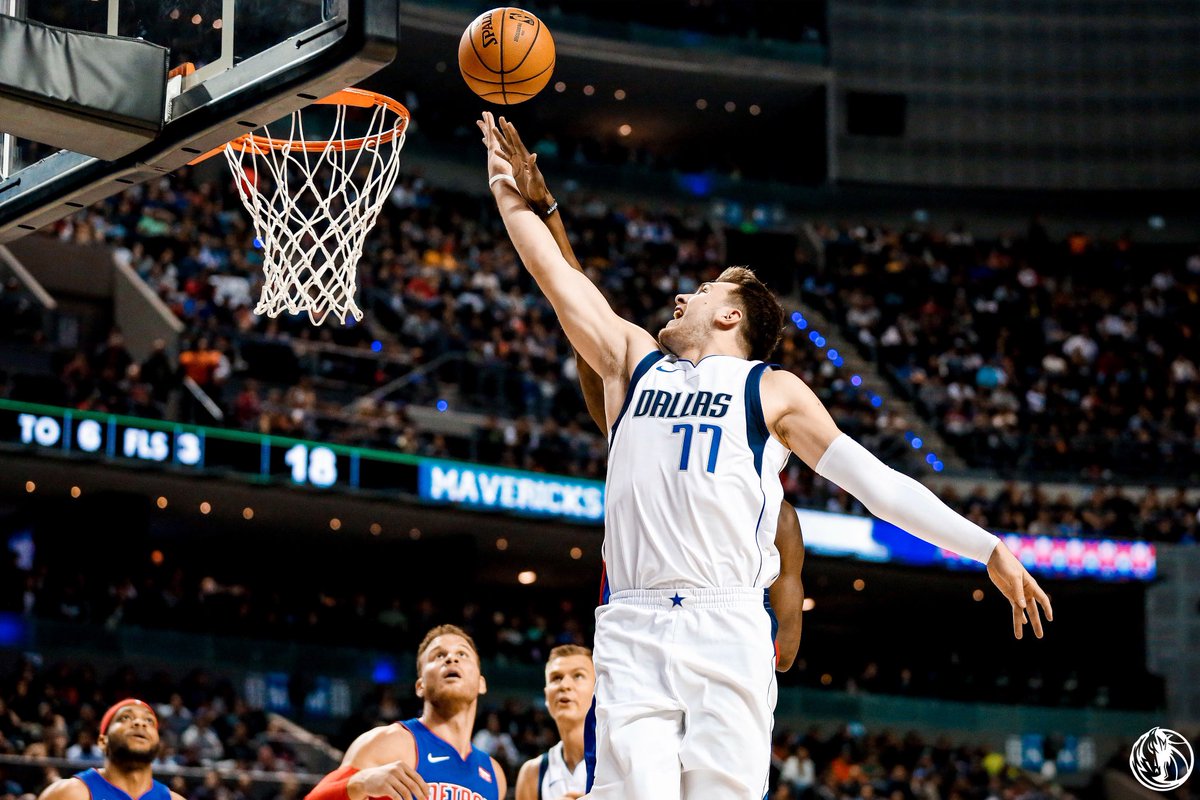 Hasil NBA: Luka Doncic Bukukan Triple-Double ke-8, Mavericks Kalahkan Pistons 
