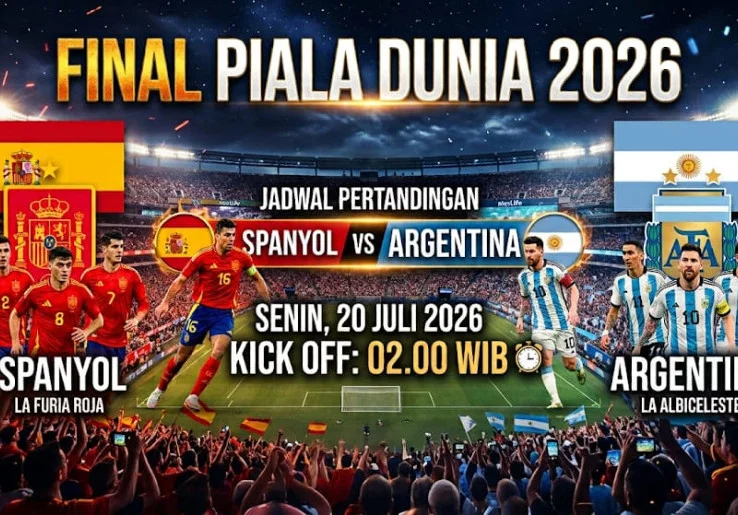 Daftar Tempat Nobar Gratis Spanyol vs Argentina di Jabodetabek