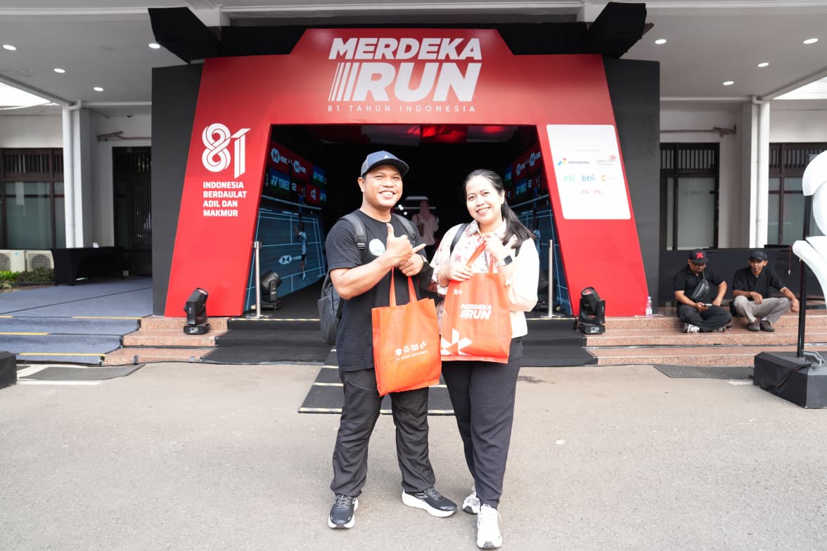 Pasutri Asal Semarang Rela Cuti demi Berburu Tiket Merdeka Run 2026