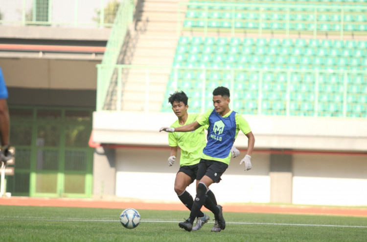 Shin Tae-yong Pantau Fisik Pemain Timnas Indonesia U-16