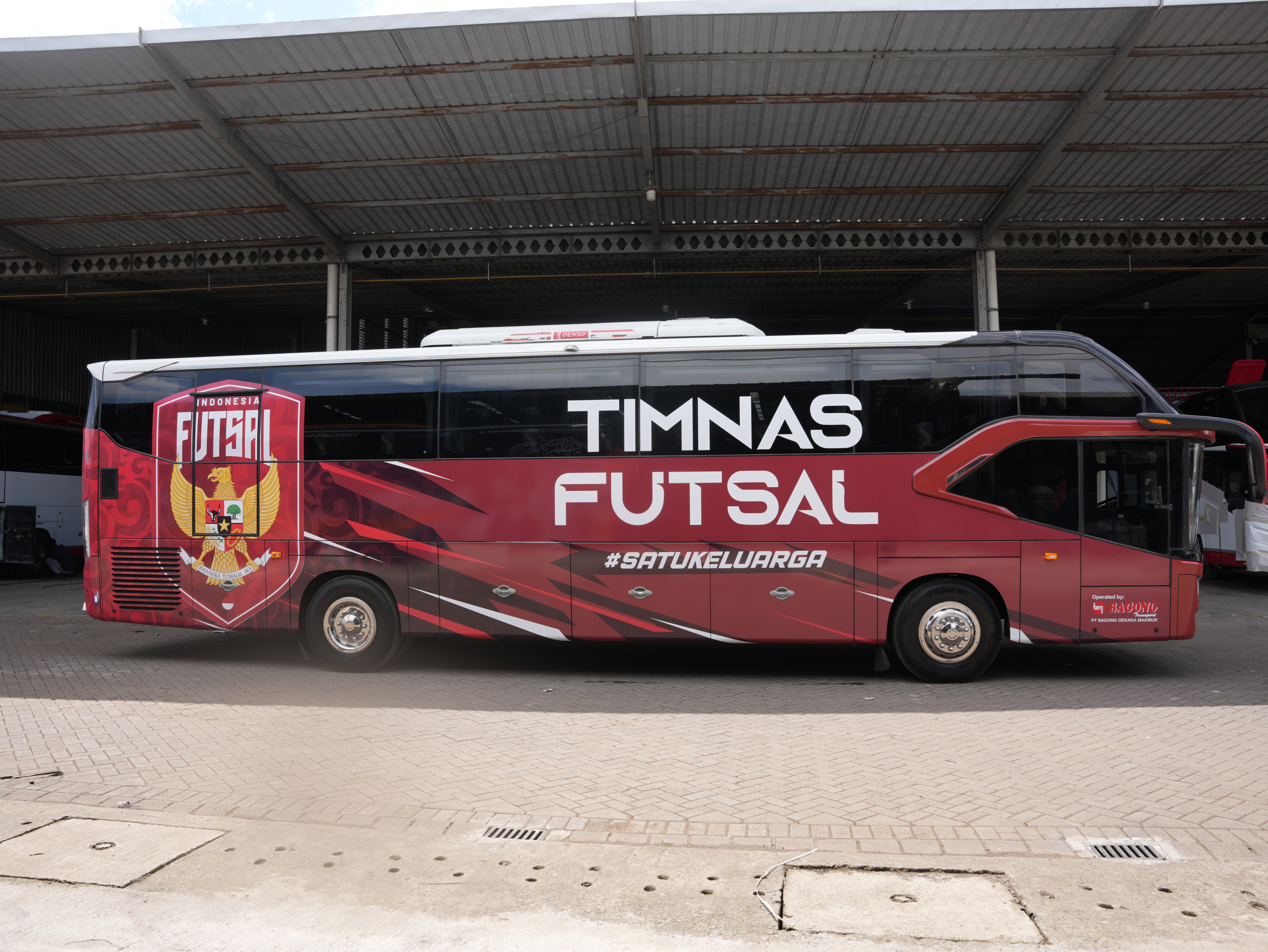 Penampakan Bus Timnas Futsal Indonesia, Perkuat Semangat Satu Keluarga