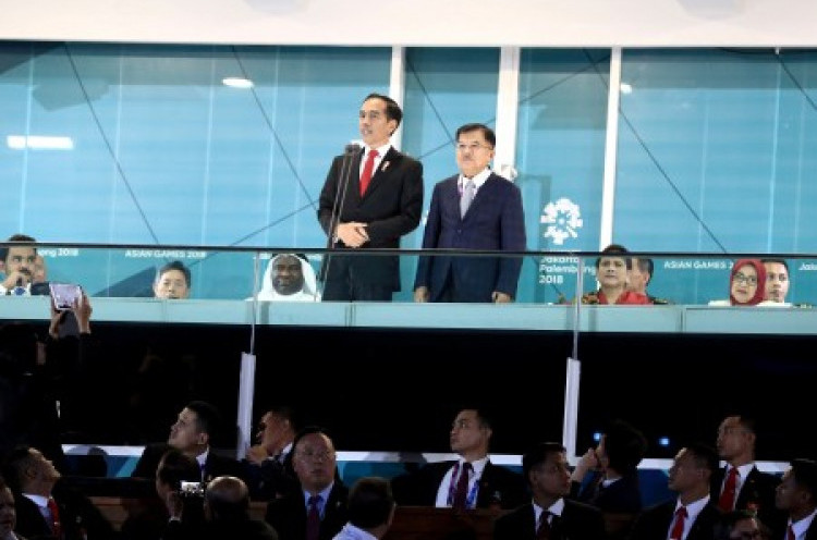 Sambutan Jokowi Saat Membuka Asian Games 2018