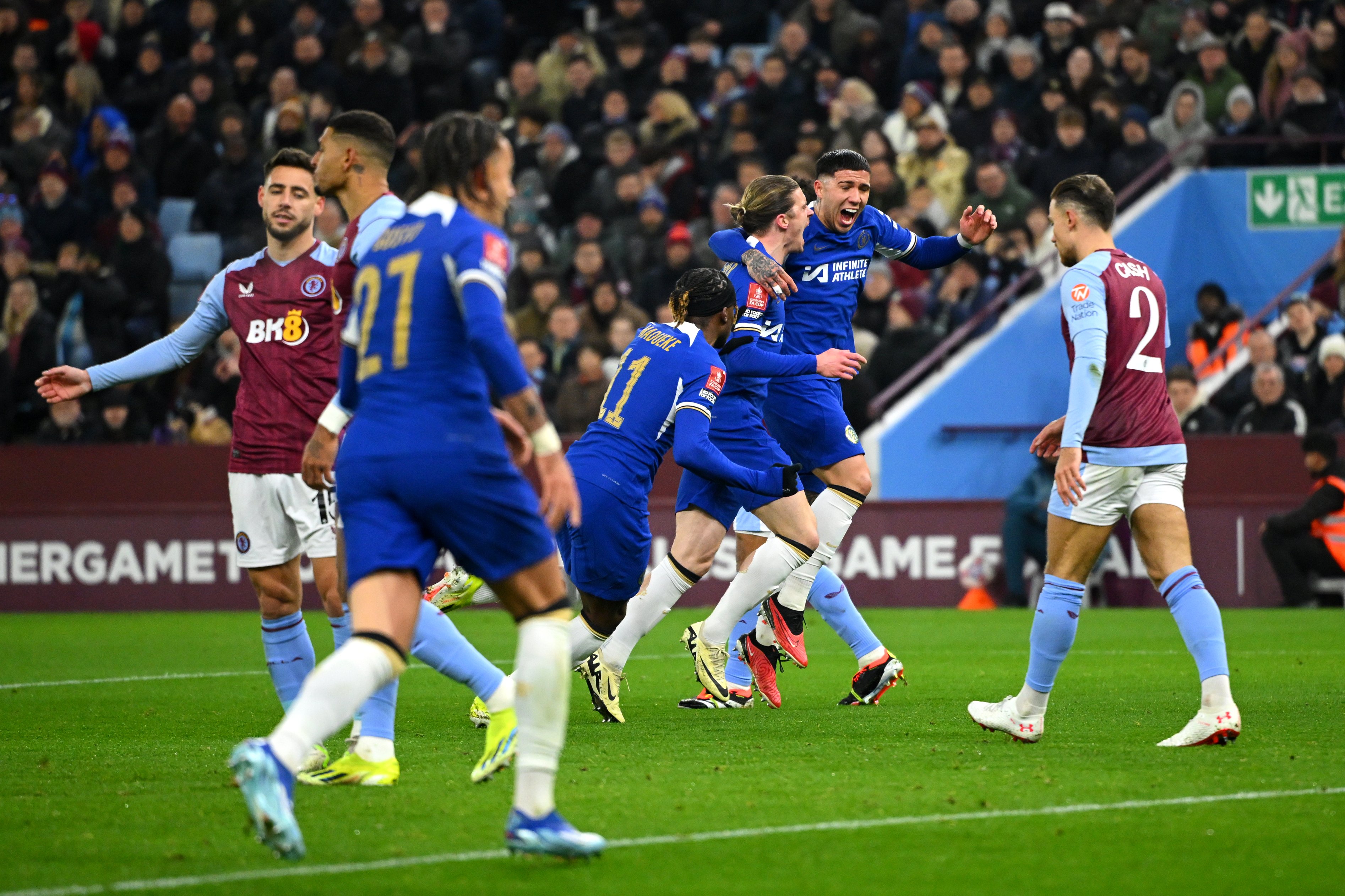 Aston Villa 1-3 Chelsea: The Blues Melaju ke Babak 16 Besar Piala FA