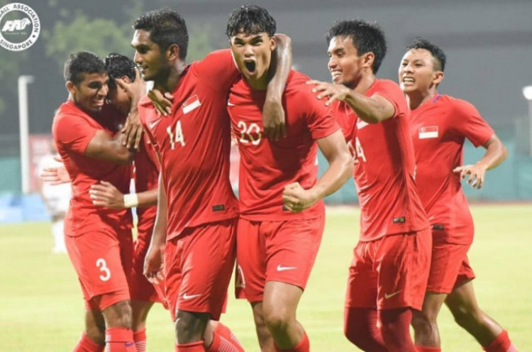 Kalahkan Thailand U-23, Singapura Raih Gelar Juara Merlion Cup 2019