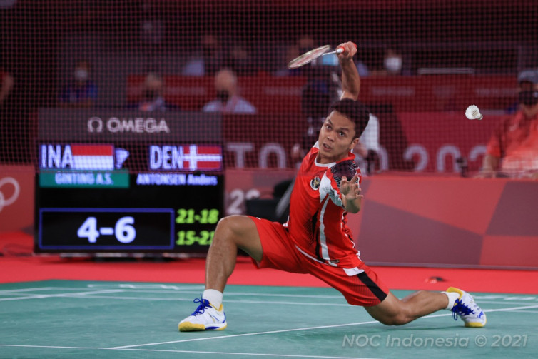 Final Piala Thomas: Anthony Bawa Indonesia Unggul