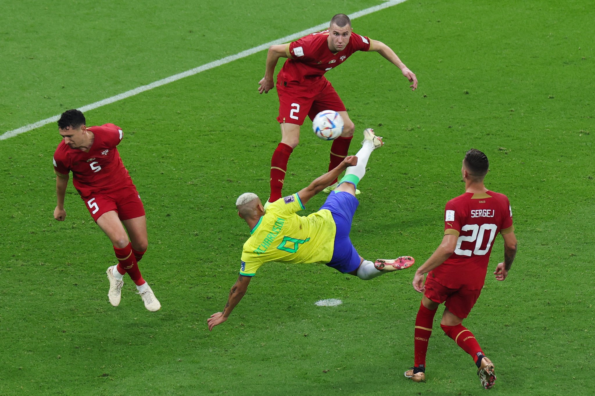 Bintang Laga Brasil Vs Serbia: Richarlison Menjawab Keraguan