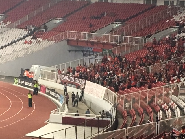 Ketika Tagar Kosongkan GBK Ramai, Wakil Suporter Indonesia di Malaysia Tetap Setia