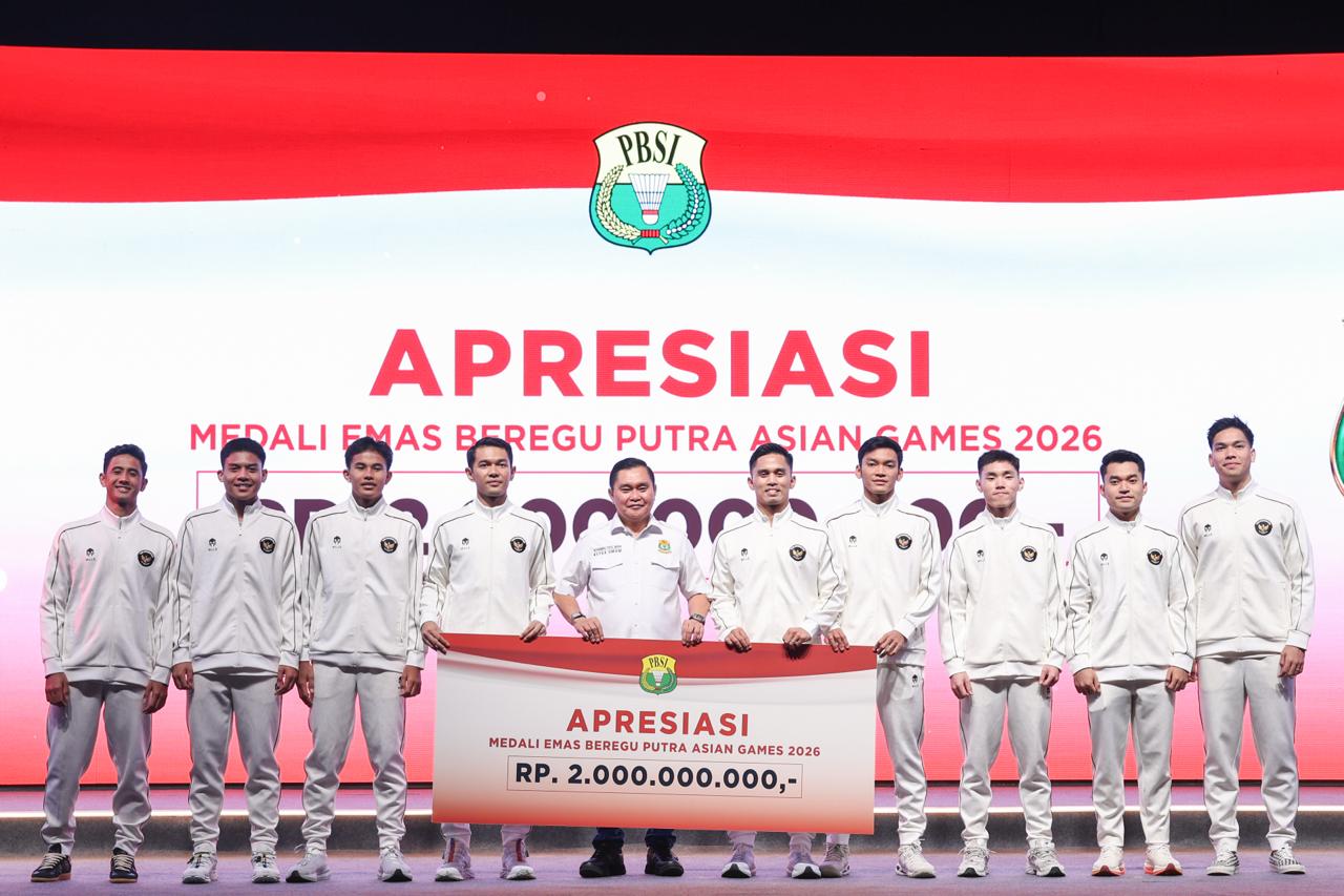 PBSI Beri Bonus Peraih Medali Asian Games 2026, Ini Pesan dari CdM Todotua Pasaribu