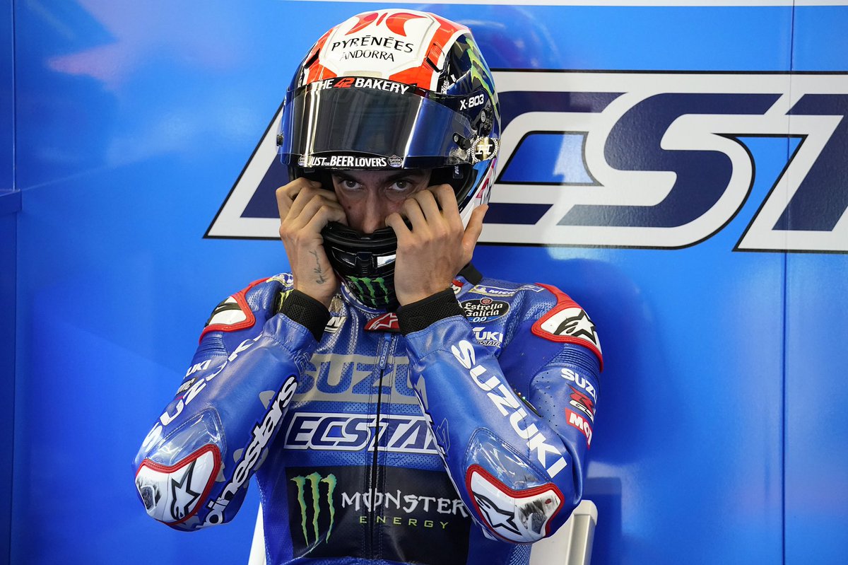 Sempat Cedera, Alex Rins Kembali Mengaspal