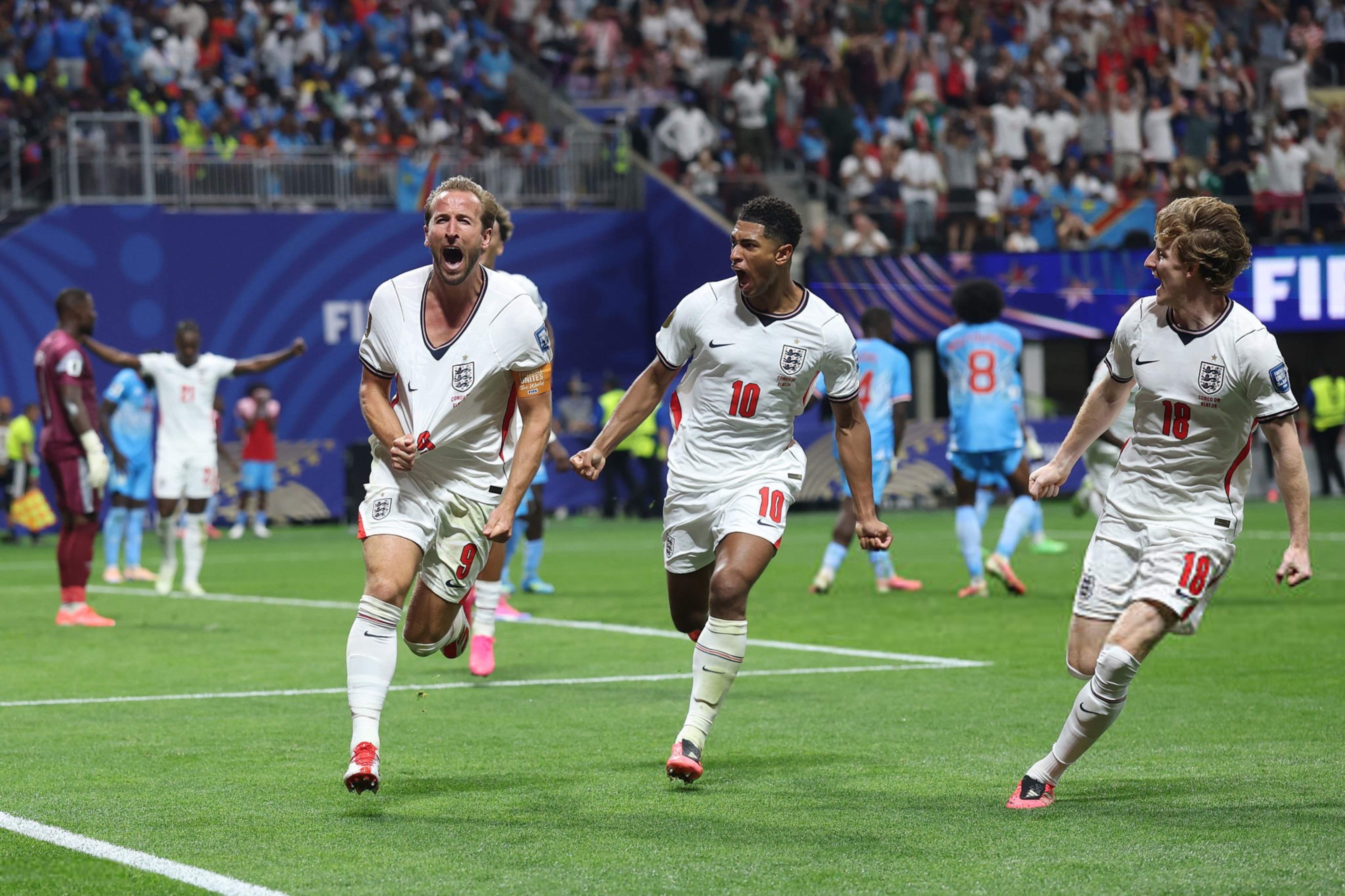 Hasil Piala Dunia 2026: Harry Kane Cetak Brace, Inggris Comeback Lawan RD Kongo