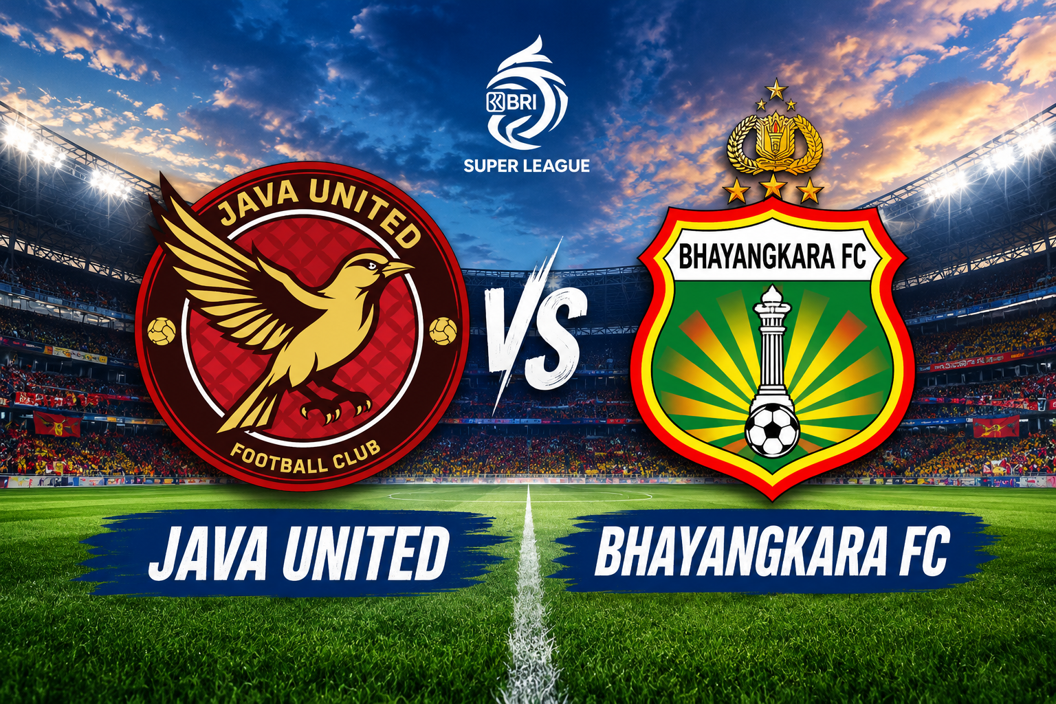 Prediksi dan Link Streaming Java United vs Bhayangkara FC: Ogah Telan Kekalahan Perdana