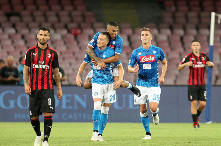 6 Statistik Menarik Pertemuan AC Milan Vs Napoli