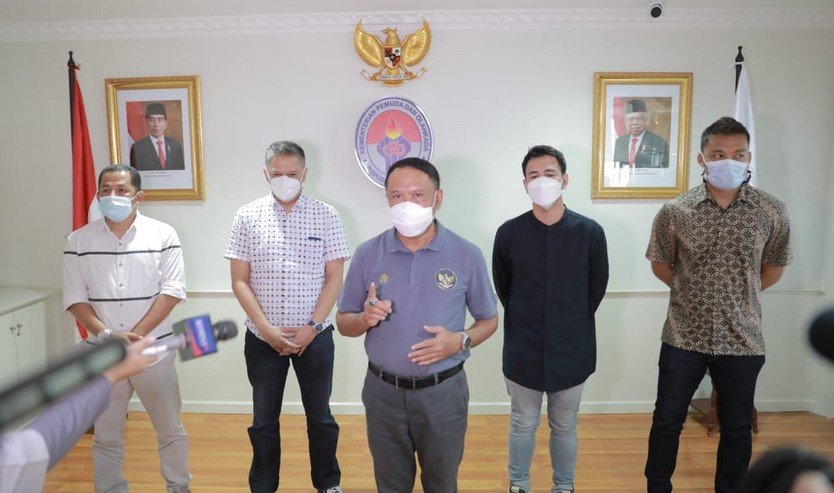 Menpora dan Raffi Ahmad Bersiap Pecahkan Rekor Olahraga