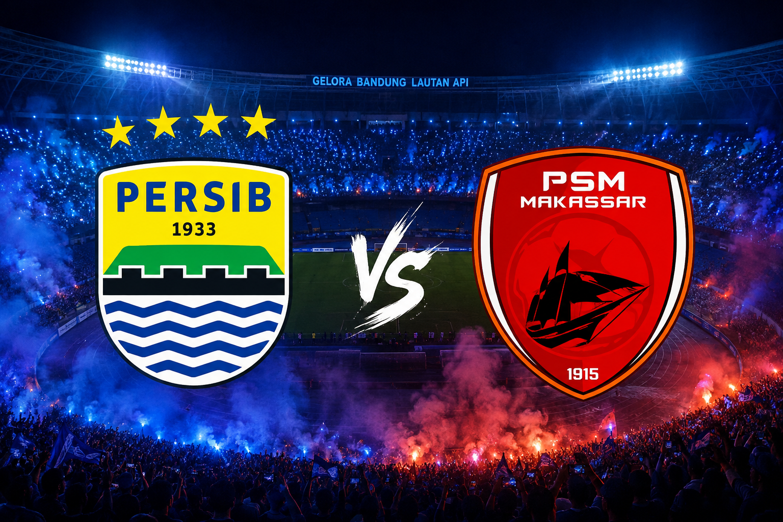 Prediksi dan Link Streaming Persib vs PSM Makassar: Faktor Eksternal Bisa Jadi Penghambat
