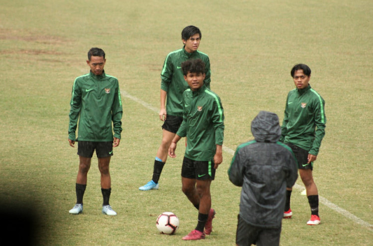Fakhri Husaini Terkejut Perkembangan Andre Oktaviansyah pada Latihan Perdana Timnas Indonesia U-19