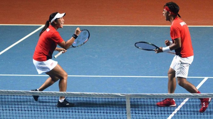 SEA Games 2019: Kalahkan Pasangan Thailand, Christo/Aldila Raih Emas Tenis Ganda Campuran