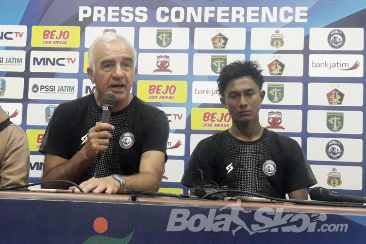 Mario Gomez Akui Kecolongan dalam Kekalahan Arema FC dari PSIS