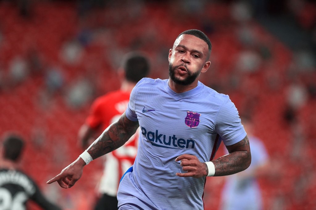 Selamatkan Barcelona dari Kekalahan, Memphis Depay Disanjung Antoine Griezmann
