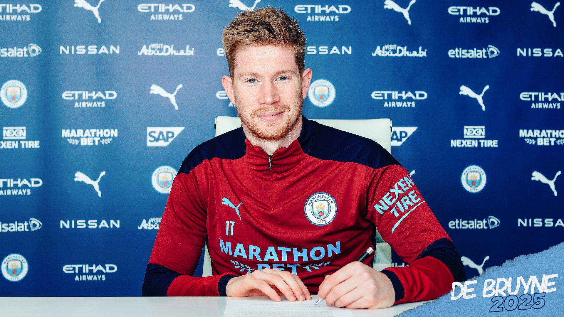 Tak Seperti Aguero, De Bruyne Teken Kontrak Baru di Manchester City