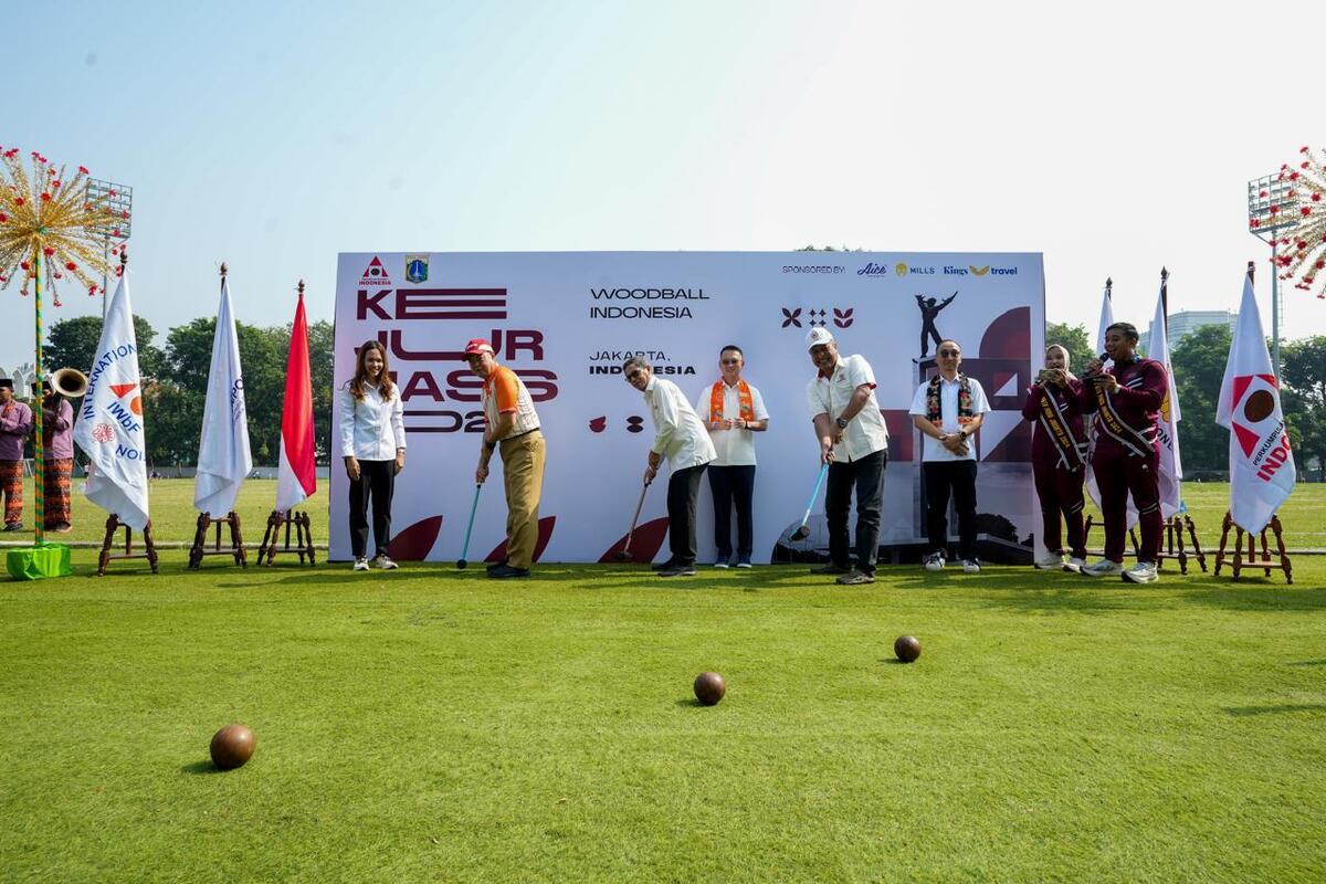 Kejurnas Woodball 2026 dilangsungkan di Lapangan Banteng, Jakarta. (Dok. IWbA)