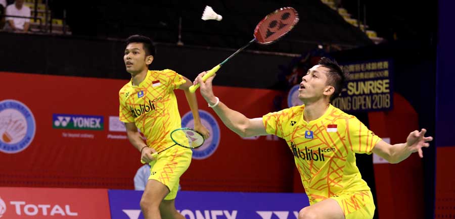 Perempat Final Hong Kong Open: Fajar/Rian ke Semifinal, Jonatan Christie Angkat Koper 