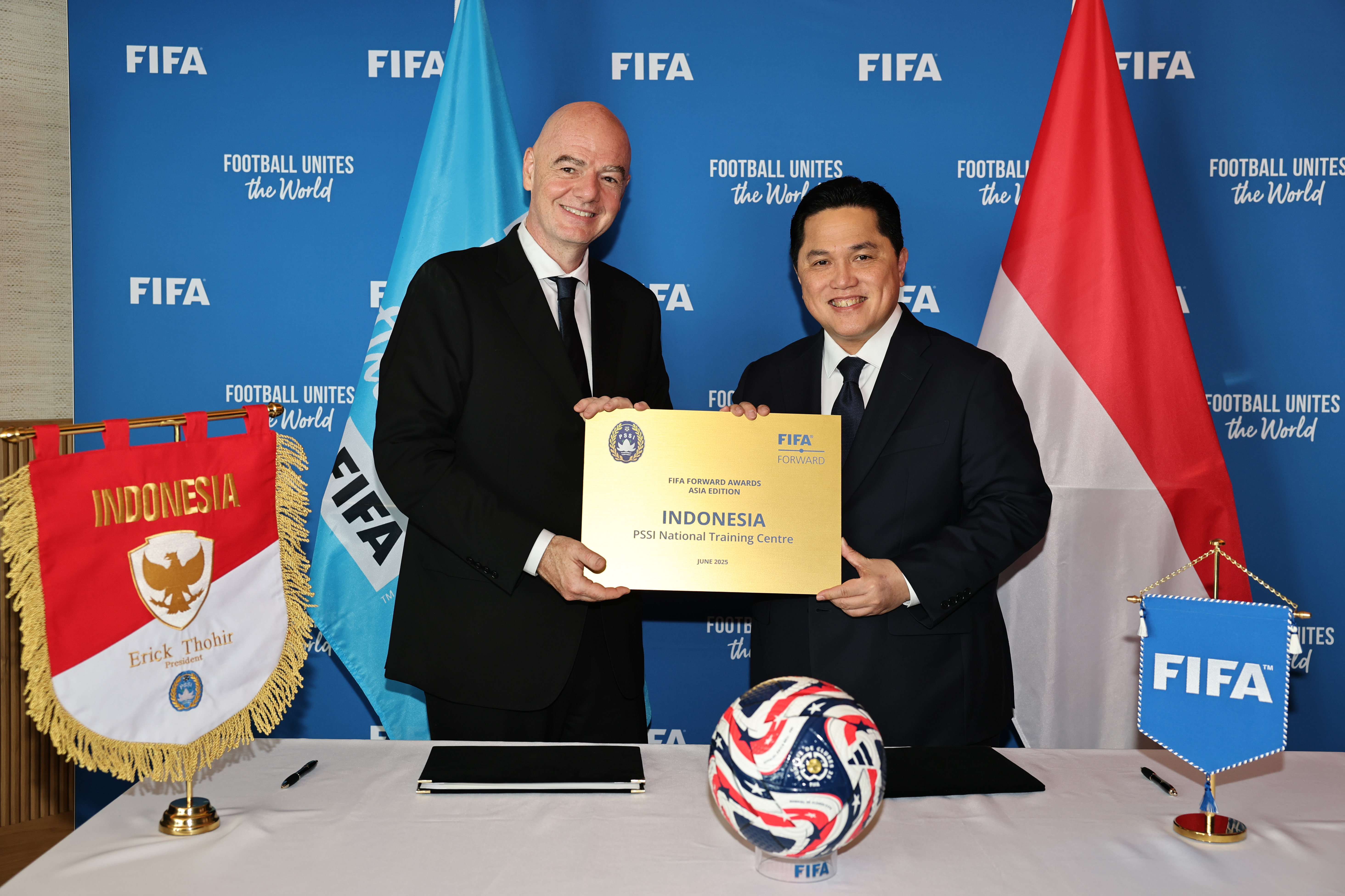 FIFA Naikkan Status Kantor Perwakilannya di Jakarta, Indonesia Makin Berperan untuk Sepak Bola Asia