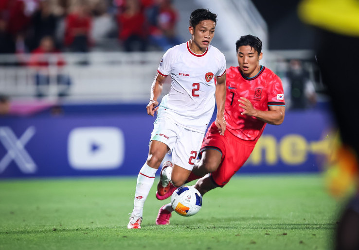 Statistik: Timnas Indonesia U-23 Ungguli Korea Selatan di Segala Aspek