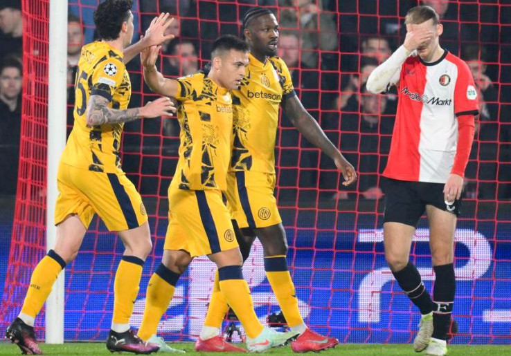 Liga Champions: Bakal Tampil Spartan di Italia, Feyenoord Diwaspadai Inter Milan