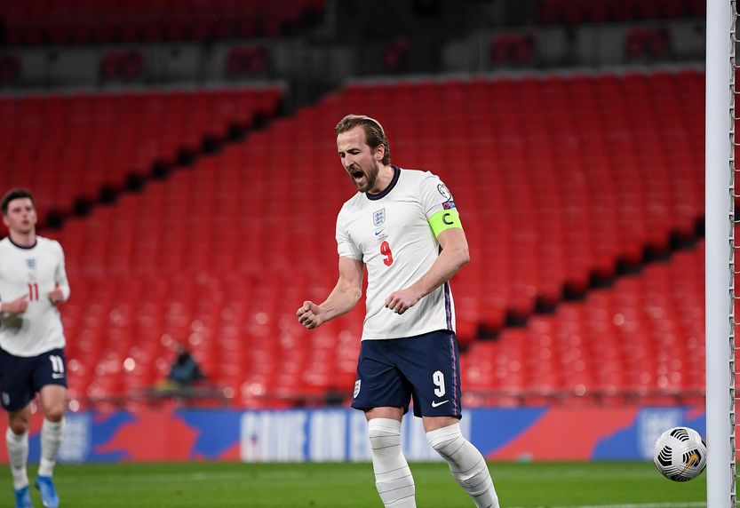 Harry Kane Torehkan Dua Rekor Baru bersama Timnas Inggris