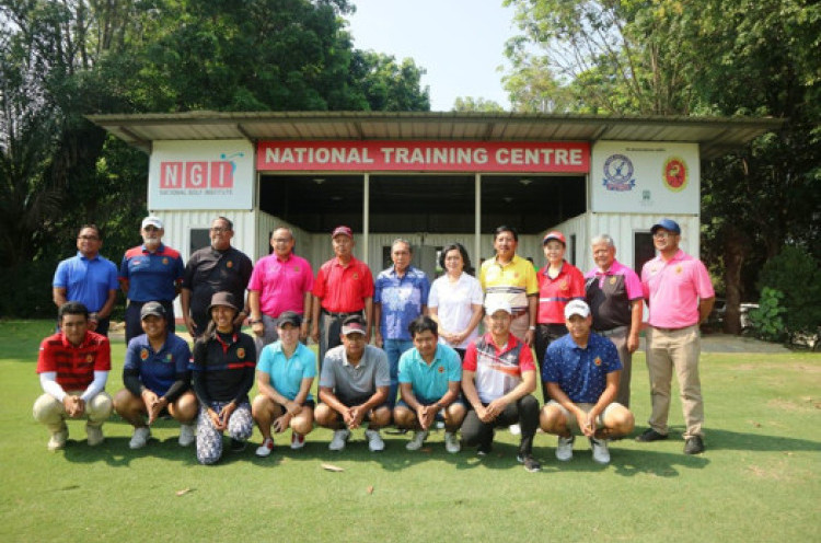 Skuat Golf Indonesia Lakukan Test Venue SEA Games 2019