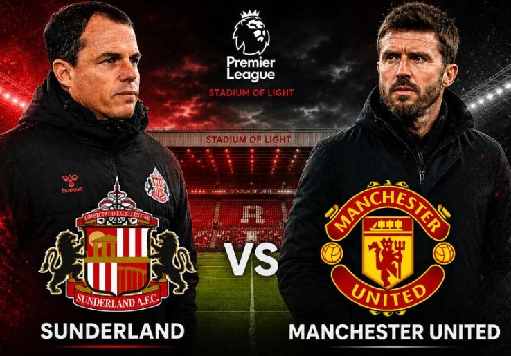 Jadwal Live Streaming Sunderland vs Manchester United, Dihelat di Stadium of Light pada Sabtu (09/05) Malam WIB