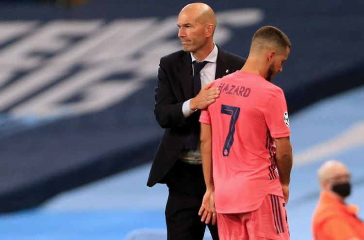 Timnas Belgia Salahkan Zidane Terkait Kondisi Eden Hazard