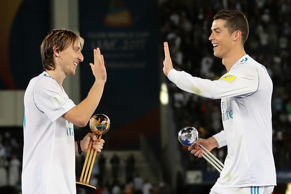 Luka Modric Mengaku Terima Ucapan Selamat dari Cristiano Ronaldo