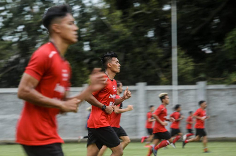 Bali United Gelar Latihan dengan Kehati-hatian