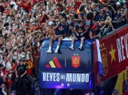 Pesta Juara Dunia Spanyol, 2 Juta Suporter Hadir di Madrid