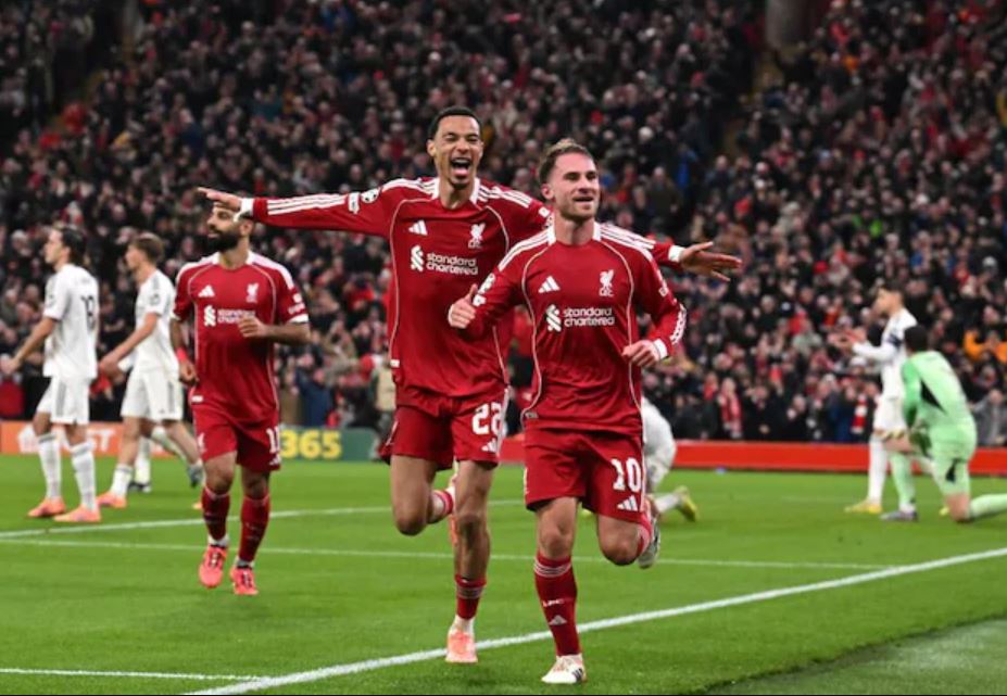 Hasil Liga Champions: Liverpool Kalahkan Real Madrid, PSG Tumbang, Arsenal Pesta Gol, dan Juventus Imbang