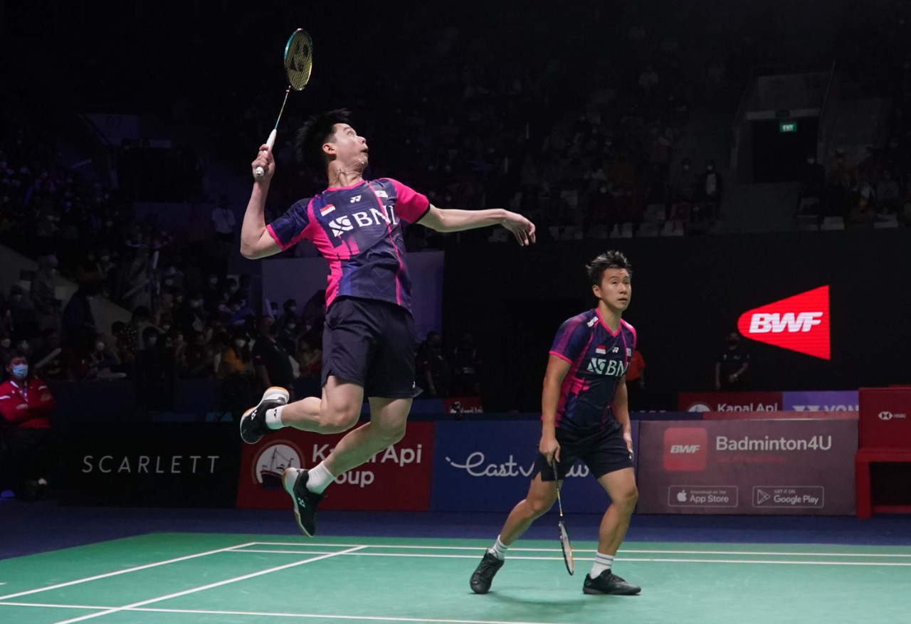 Resmi Tampil, Kevin/Marcus Menggila di Indonesia Open 2022