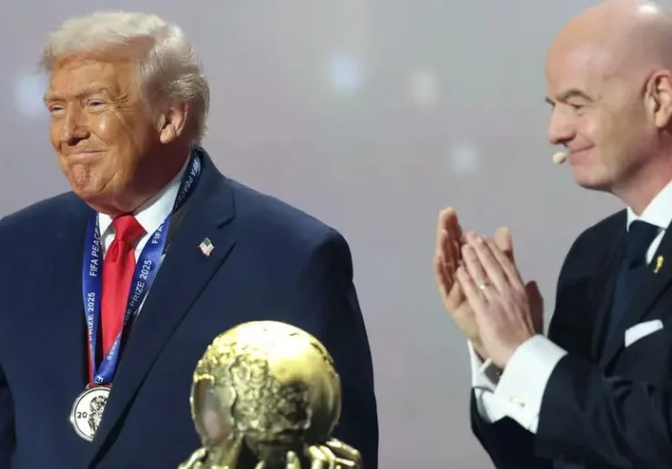 Donald Trump Terima Penghargaan Perdamaian FIFA Edisi Perdana