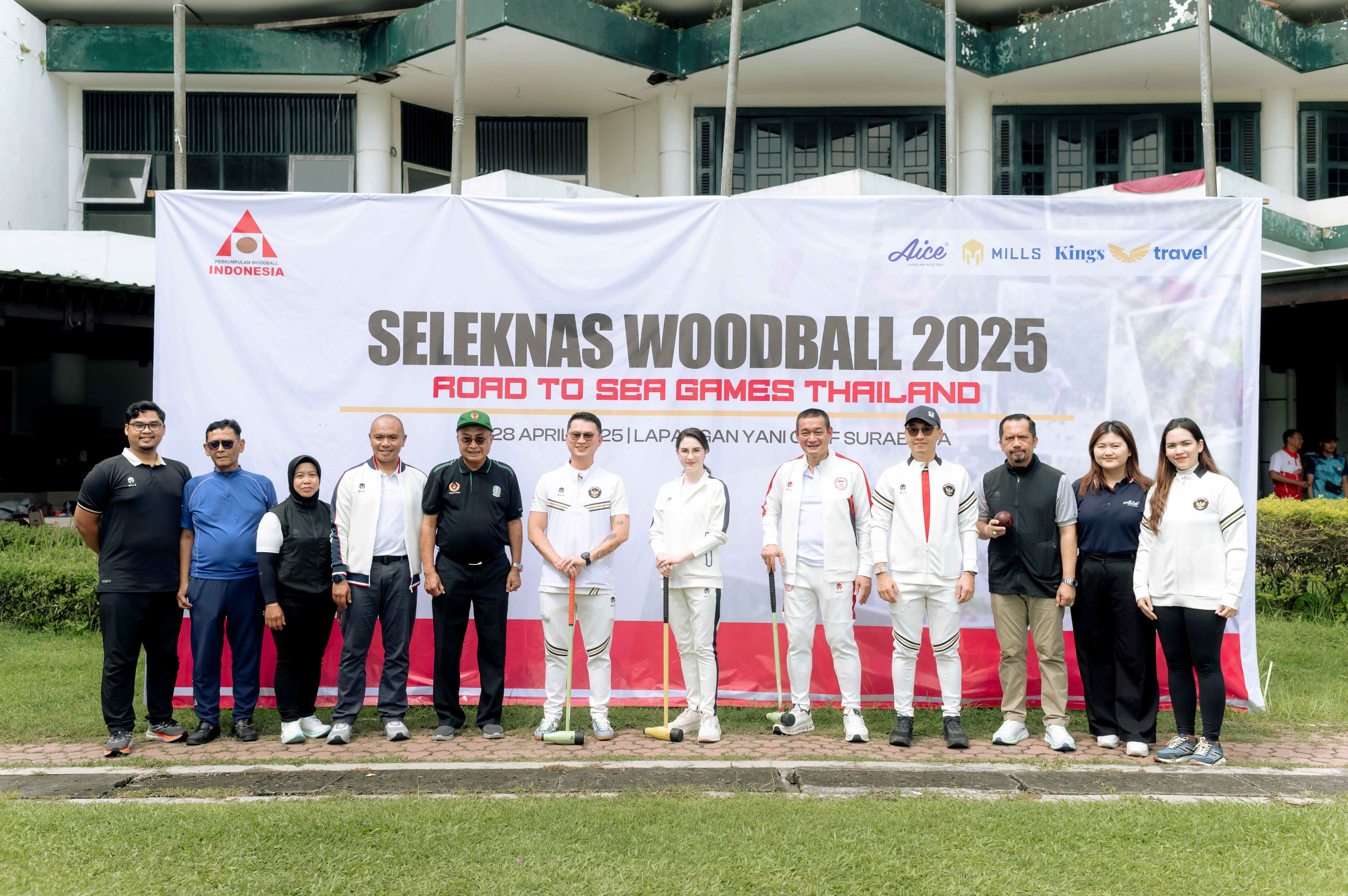 Bersiap Hadapi SEA Games 2025, Woodball Indonesia Gelar Seleknas di Surabaya