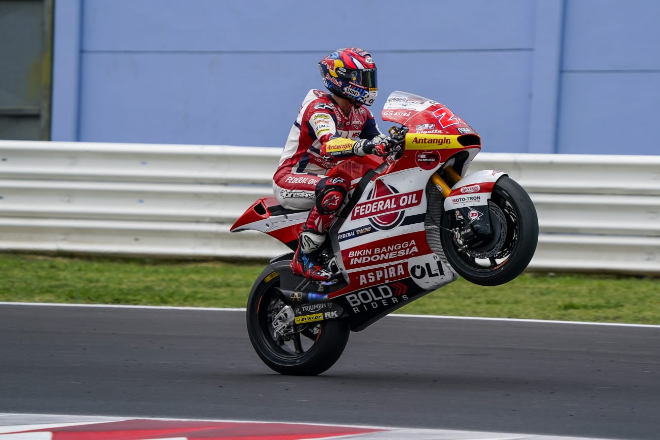 Moto2: Pertahankan Posisi Klasemen, Konsistensi Diggia Masih Terjaga